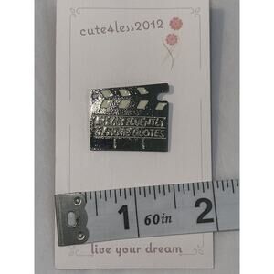 Silver I Speak Fluently In Movie Quotes Pin Brooch
